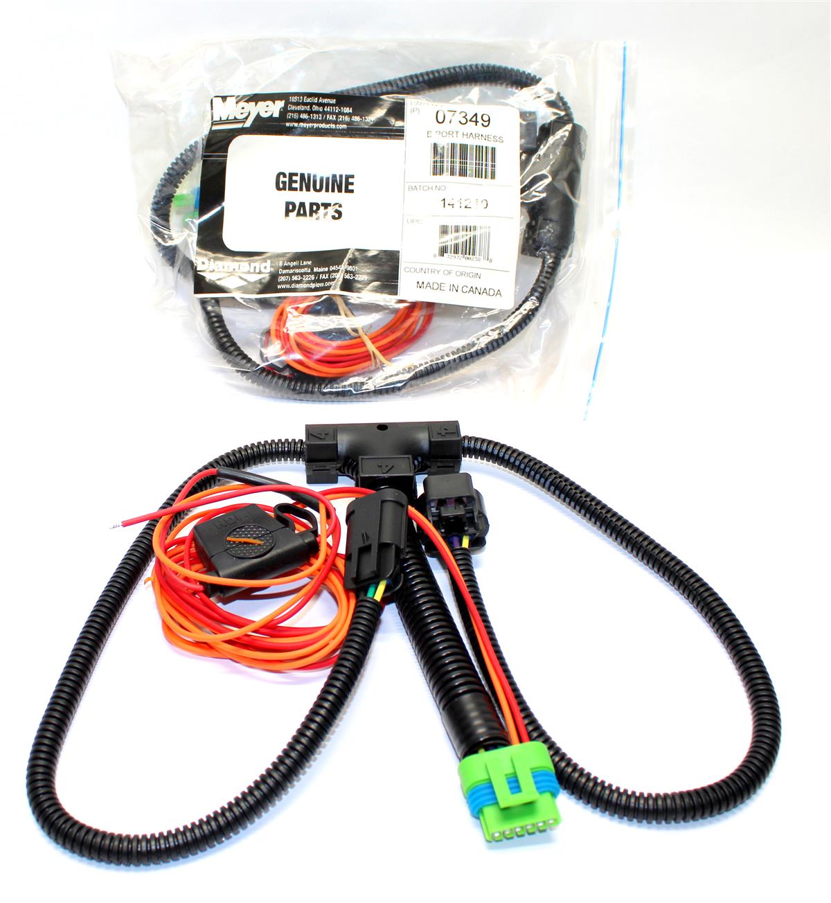 GMC Z88 Utility Saber Headlight Adapter Kit Meyer Snow Plow